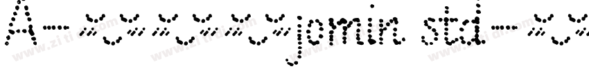 A-欧特福jomin std字体转换